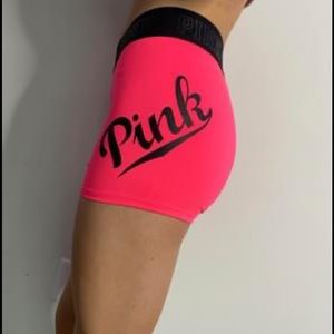 PINK BOOTY SHORTS